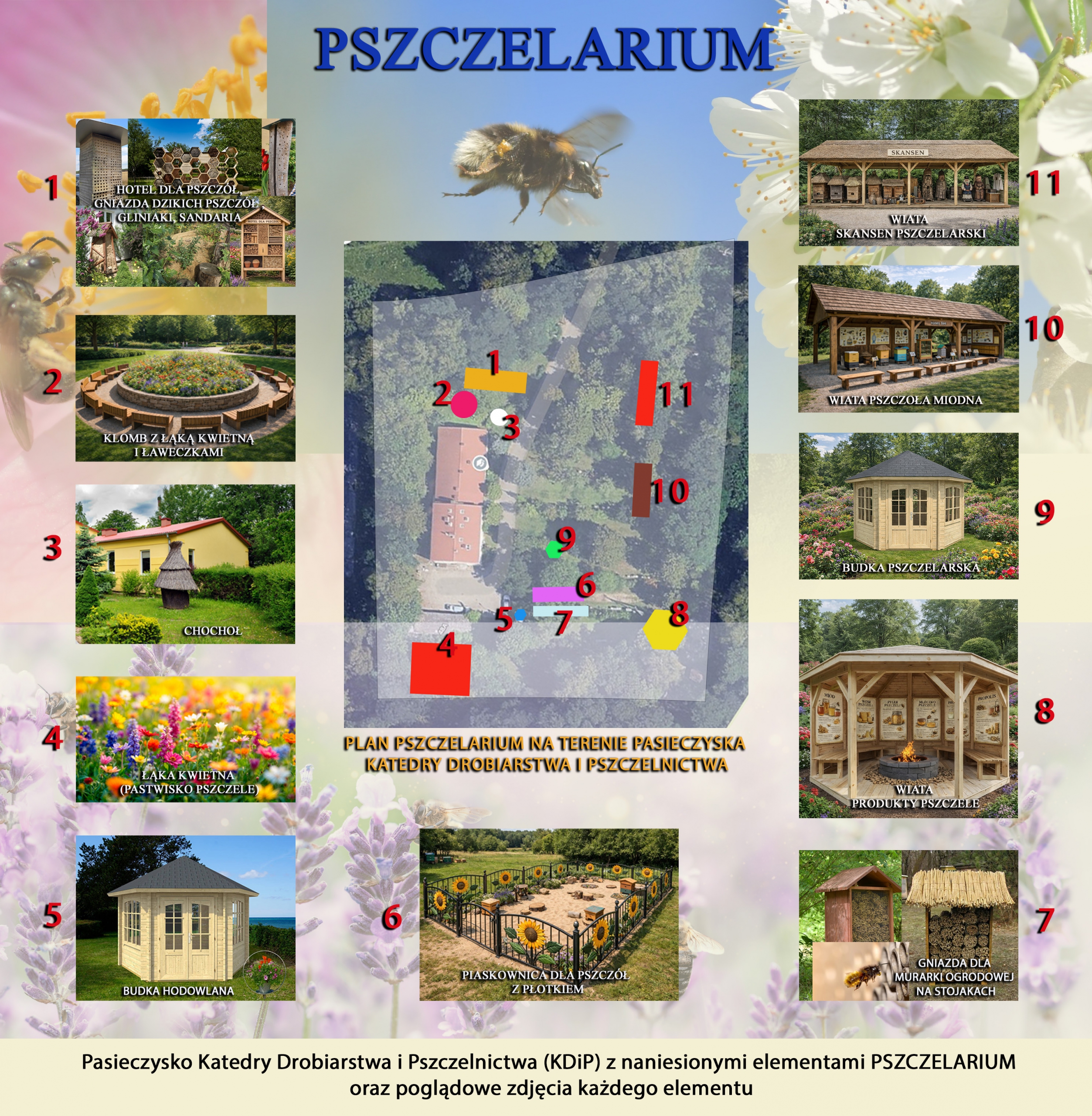 Wizualizacja "Pszczelarium"